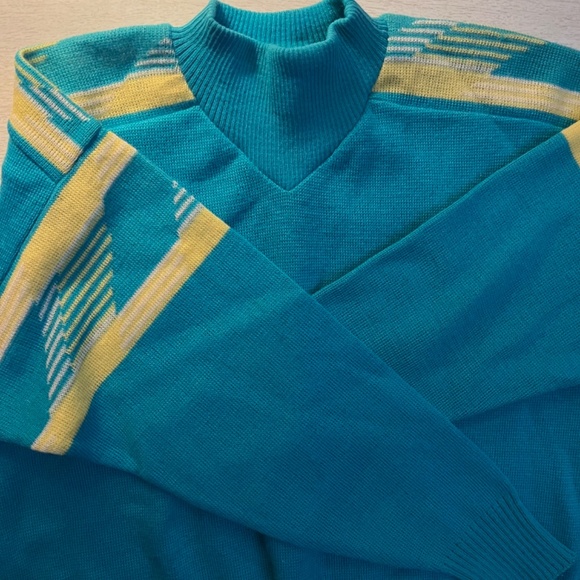 Demetre Vintage Ski Sweater Ladies L - Picture 2 of 5